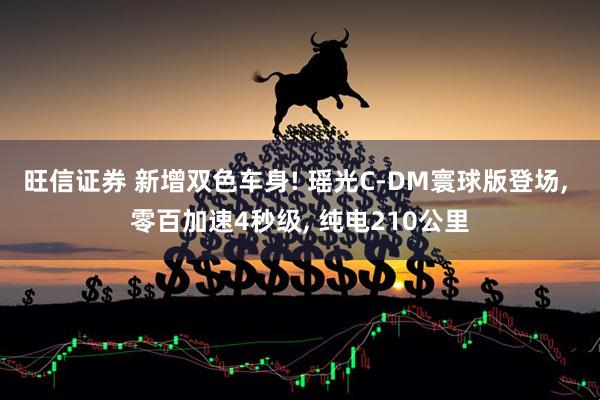 旺信证券 新增双色车身! 瑶光C-DM寰球版登场, 零百加速4秒级, 纯电210公里