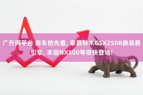 广升网平台 新车抢先看, 豪爵铃木GSX250R换装新引擎, 本田NX500等很快登场!